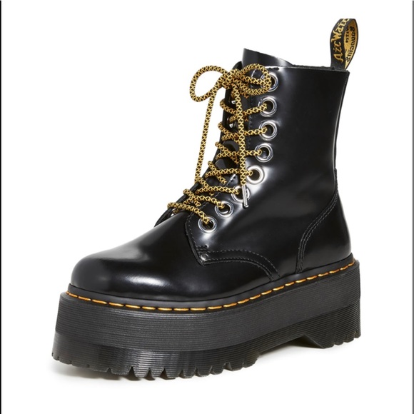 DR MARTENS JODON MAX BLACK SIZE:8 - Picture 3 of 8